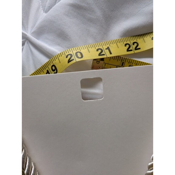 ZARA Women's Gold Textured Starfish Ivory Cord 20" Statement Necklace Coastal - Picture 8 of 12